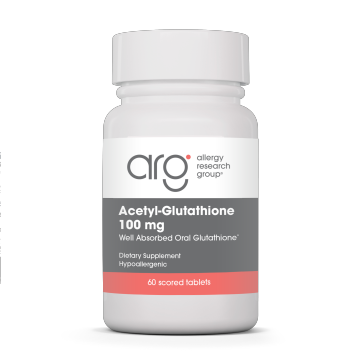 Allergy Research Group Acetyl-Glutathione 100 mg 60 tabs