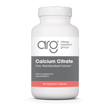 Allergy Research Group Calcium Citrate 150 mg 180 caps