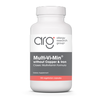 Allergy Research Group Multi-Vi-Min No Cu/No Fe 150 caps