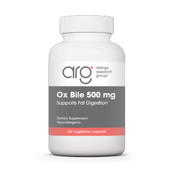 Allergy Research Group Ox Bile 500 mg 100 caps