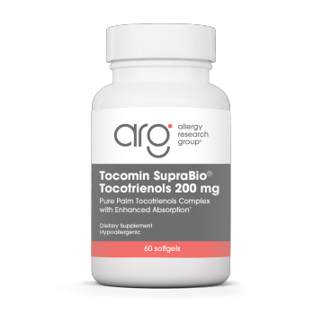 Allergy Research Group Tocomin SupraBio Tocot 200mg 60 gels