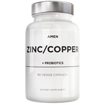 Amen Zinc/ Copper + Probiotics 90 vegcaps