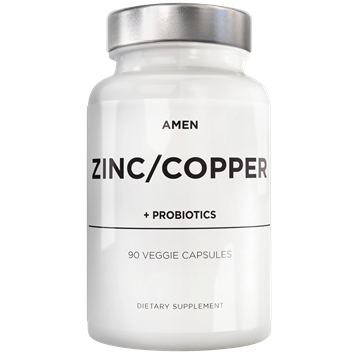 Amen Zinc/ Copper + Probiotics 90 vegcaps