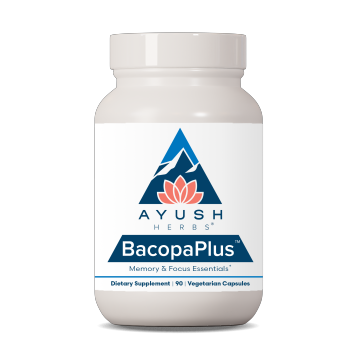 Ayush Herbs Bacopa Plus 90 vegcaps