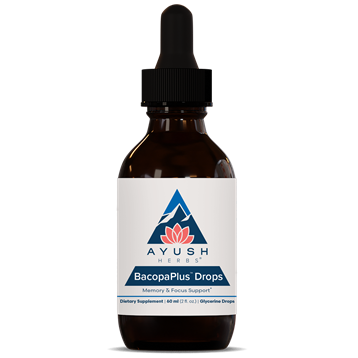 Ayush Herbs Bacopa Plus Drops 2 oz