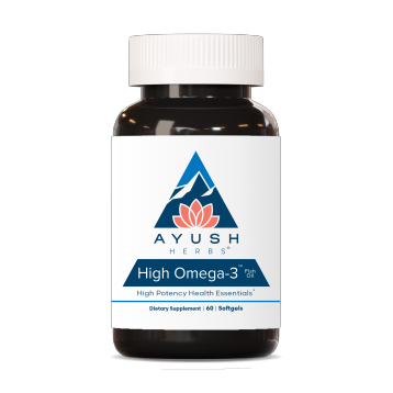 Ayush Herbs High Omega 3 60 gels
