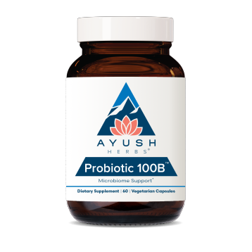 Ayush Herbs Probiotic 100B 60 vcaps