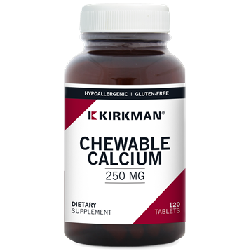 Kirkman Calcium with Vit D-3 250 mg 120 chews