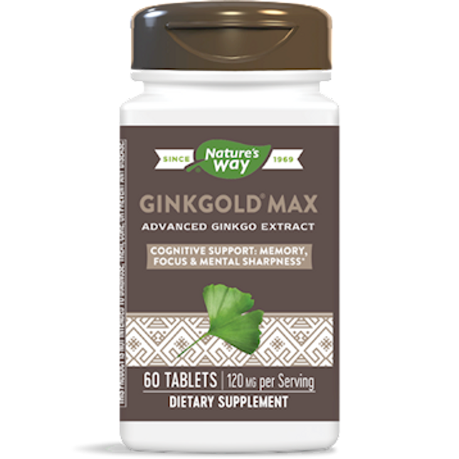 Nature's Way Ginkgold MAX 120 mg 60 tabs