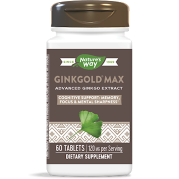 Nature's Way Ginkgold MAX 120 mg 60 tabs