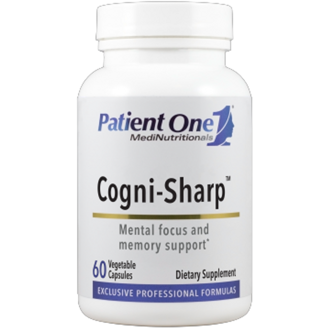 Patient One Cogni-Sharp 60 vegcaps