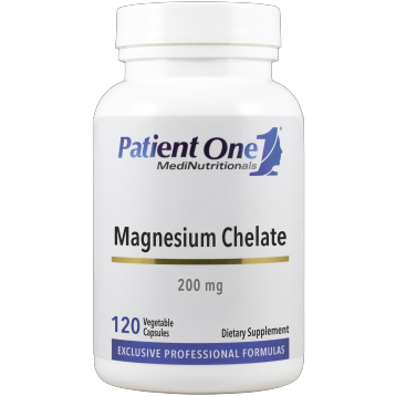 Patient One Magnesium Chelate 200mg 120 vegcaps