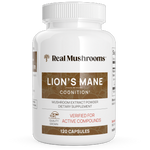 Real Mushrooms Lion's Mane Extract Capsules 120c