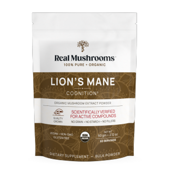 Real Mushrooms Lion's Mane Extract Powder 60g