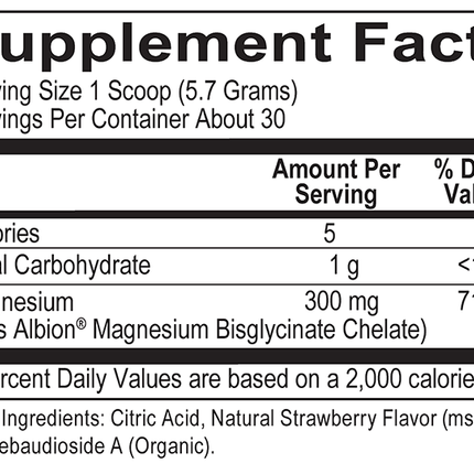 Rose Nutrients MagSupport Supplement facts