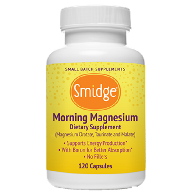 Smidge Morning Magnesium 120 caps