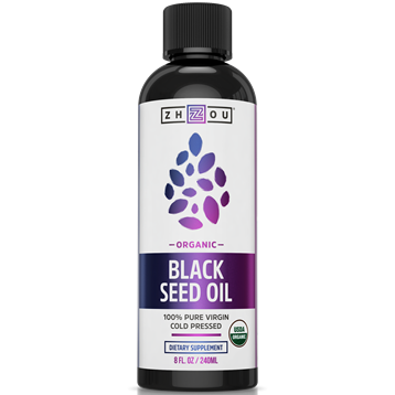 ZHOU Nutrition Black Seed Oil Organic 8 fl oz