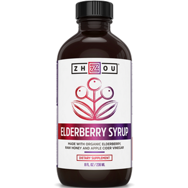 ZHOU Nutrition Elderberry Syrup 8 fl oz