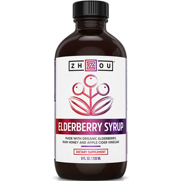 ZHOU Nutrition Elderberry Syrup 8 fl oz