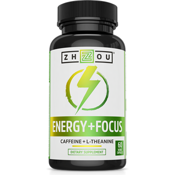 ZHOU Nutrition Energy + Focus 60 vegcaps