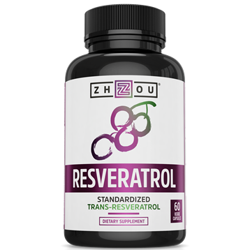 ZHOU Nutrition Resveratrol 1000 mg 60 vegcaps 