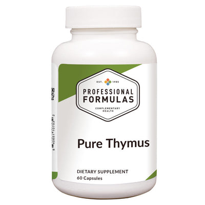 Professional Formulas Pure Thymus - 60 Capsules