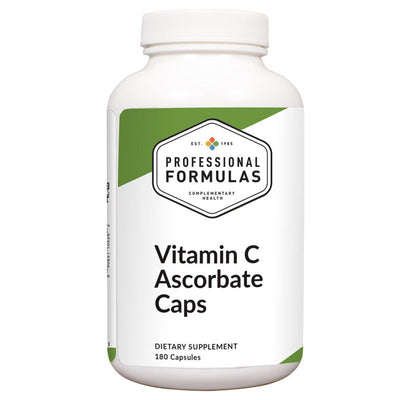 Professional Formulas Vitamin C Ascorbate Caps - 180 Capsules